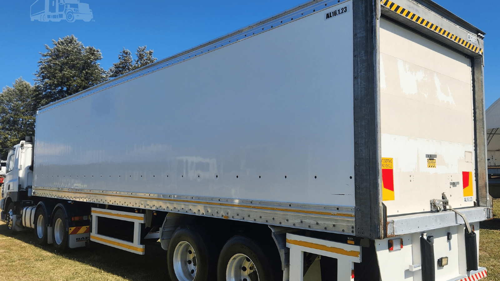 2008 Used Vawdrey Refrigerated Trailer