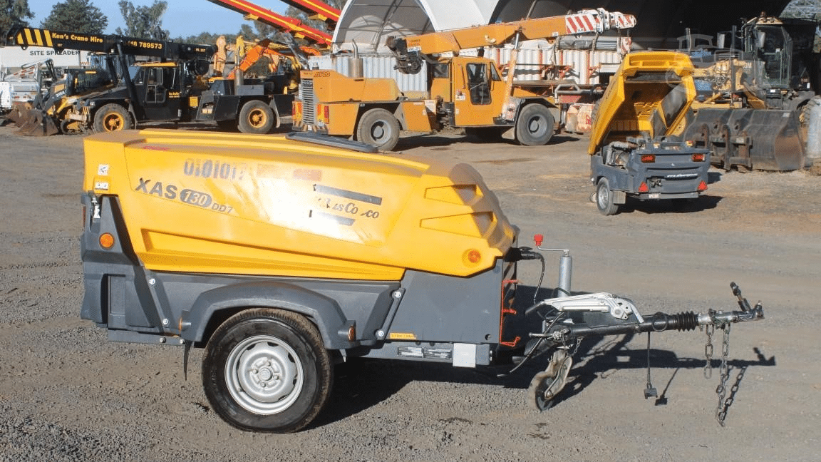 2015 Used Atlas Copco XAS130DD7 Air Compressors