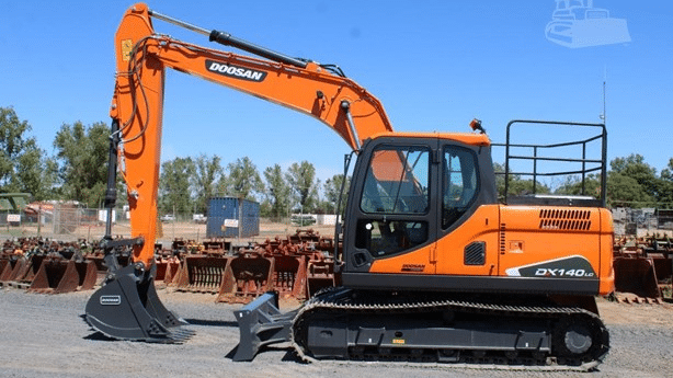 2022 New Doosan DX140 LC Excavators