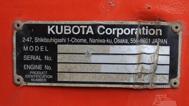 2013 Used Kubota KX080-3 Excavators