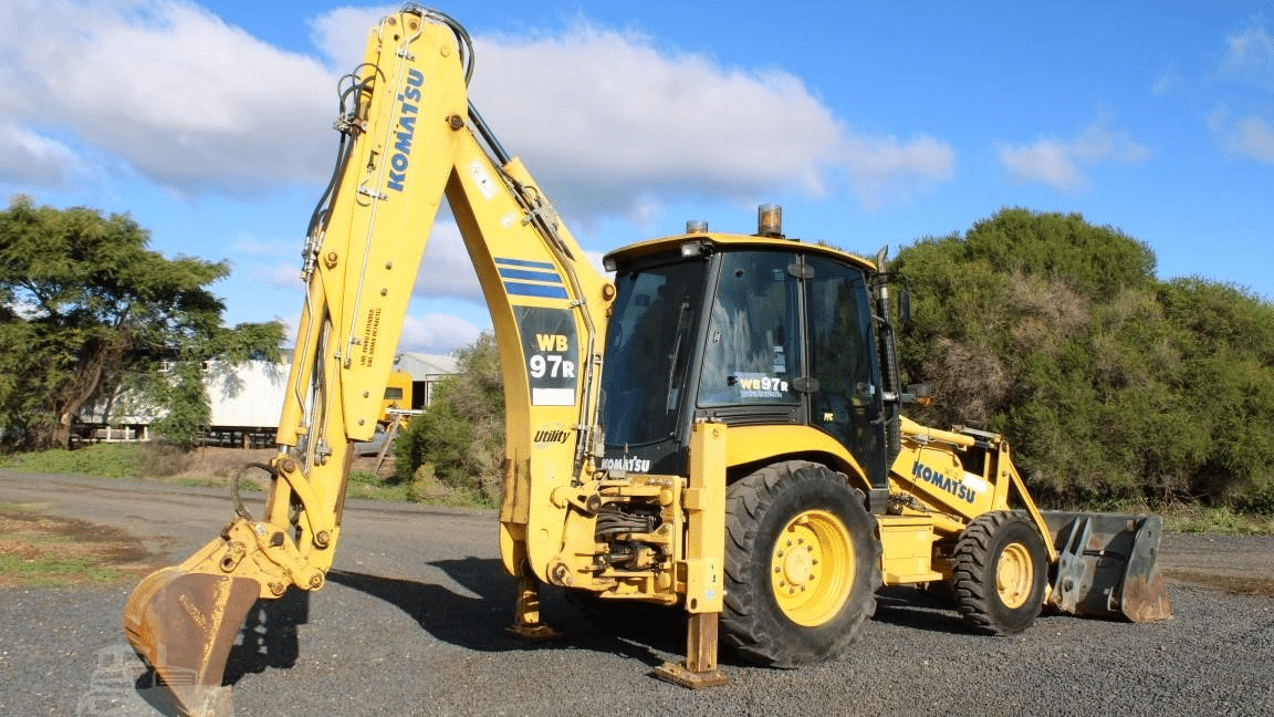 2011 Used Komatsu WB97R Backhoes