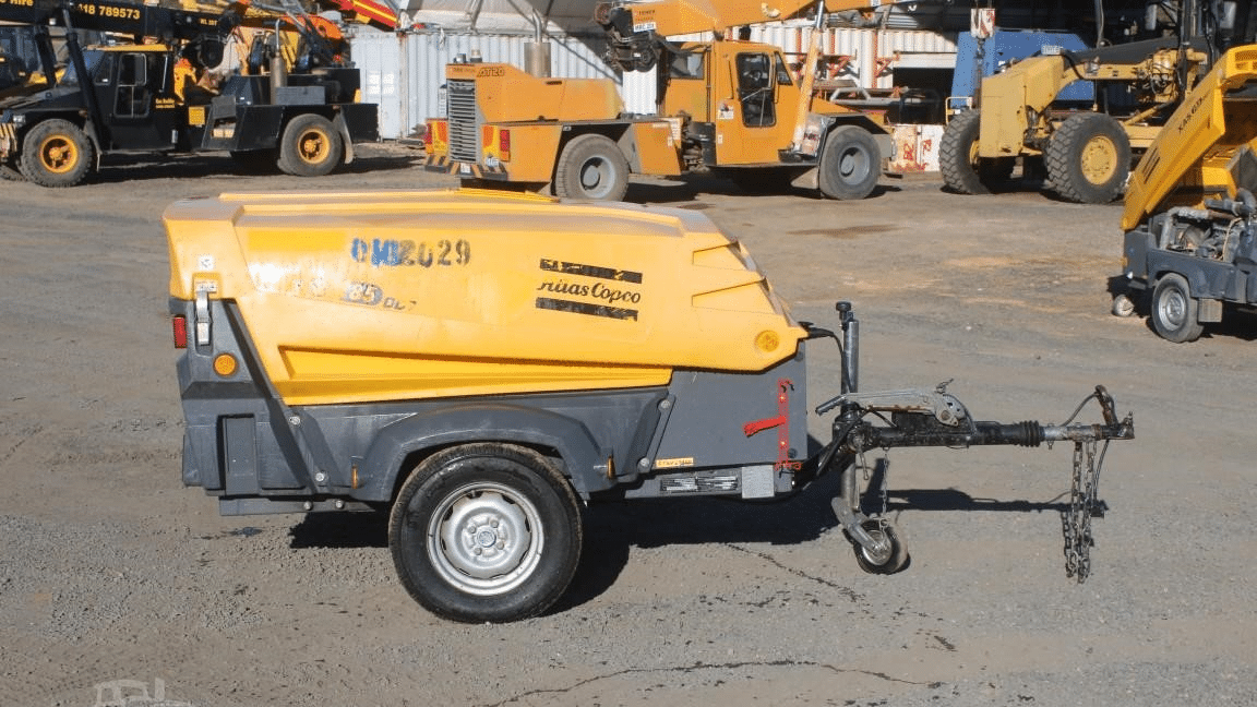 2015 Used Atlas Copco XAS185DD7 Air Compressors