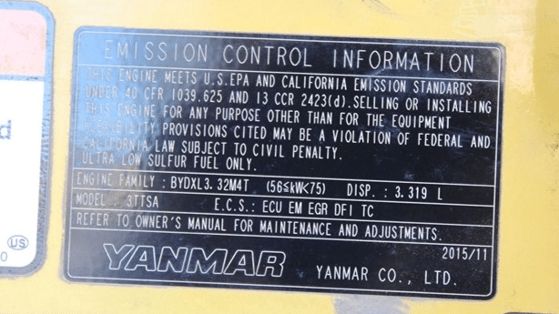 2015 Used Yanmar SV100-2B Excavators
