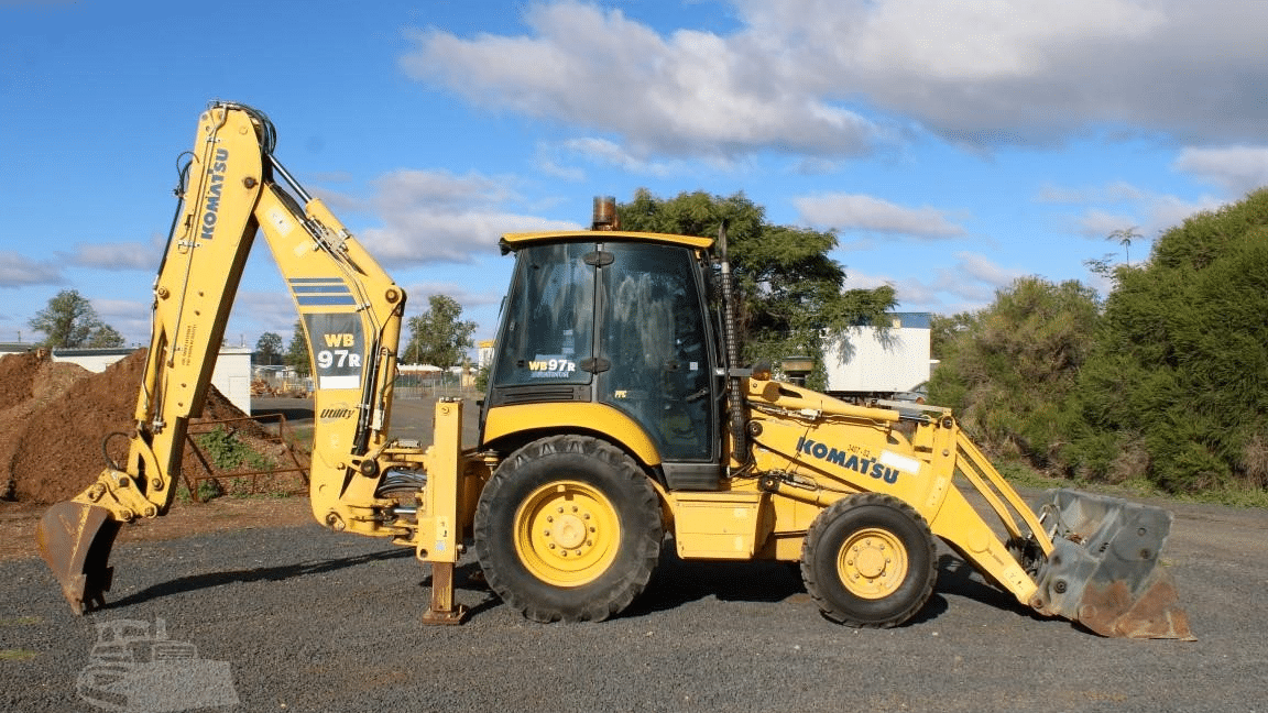 2011 Used Komatsu WB97R Backhoes