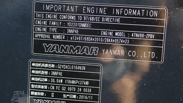 2015 Used Yanmar VIO45-6B Excavators