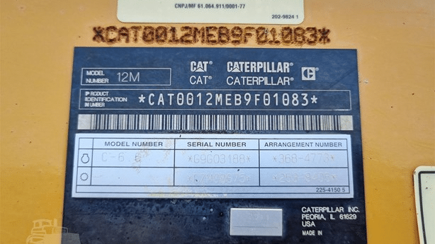 2011 Used Caterpillar 12M Graders