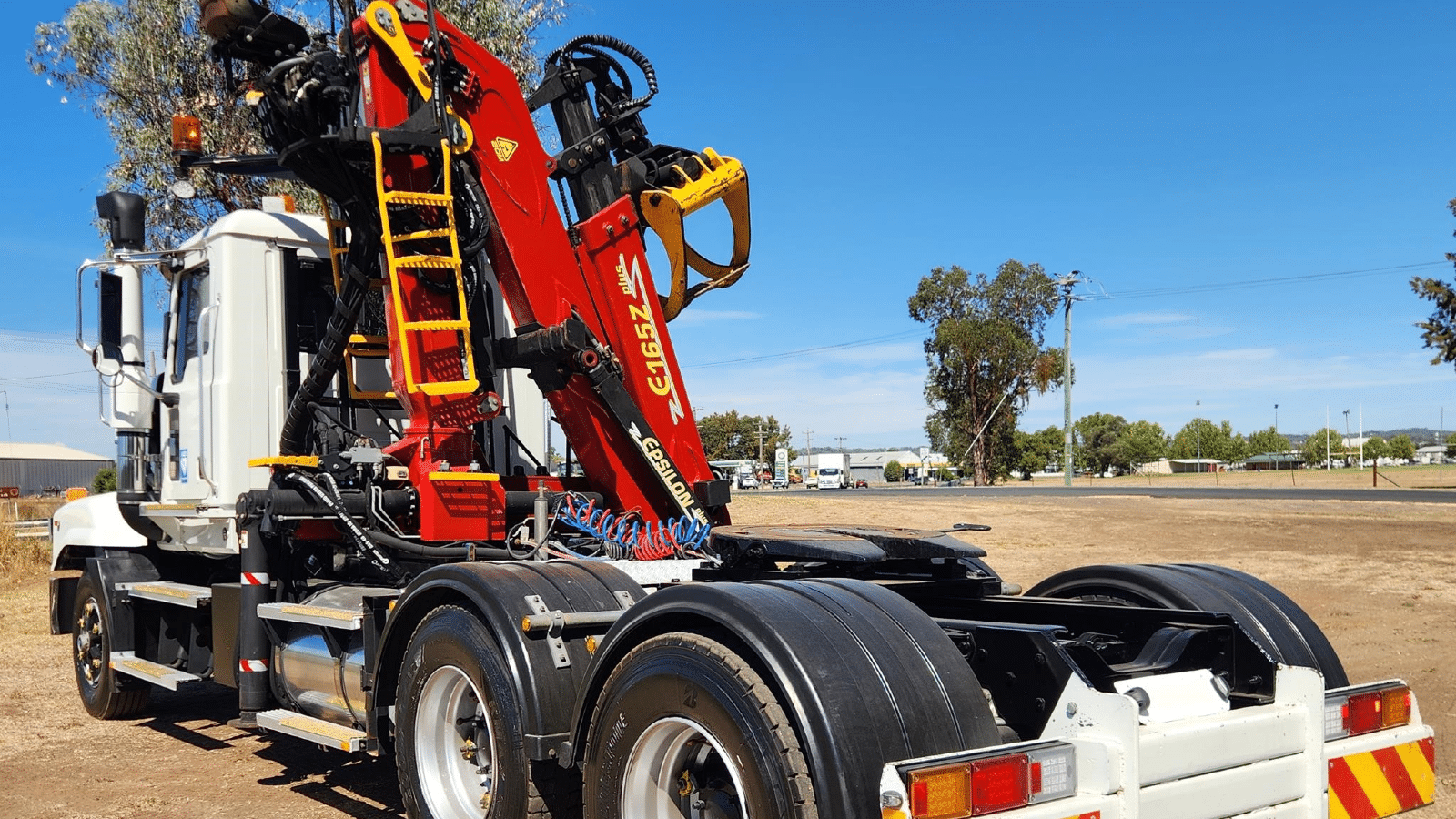 2007 Used Mack Trident Crane Truck