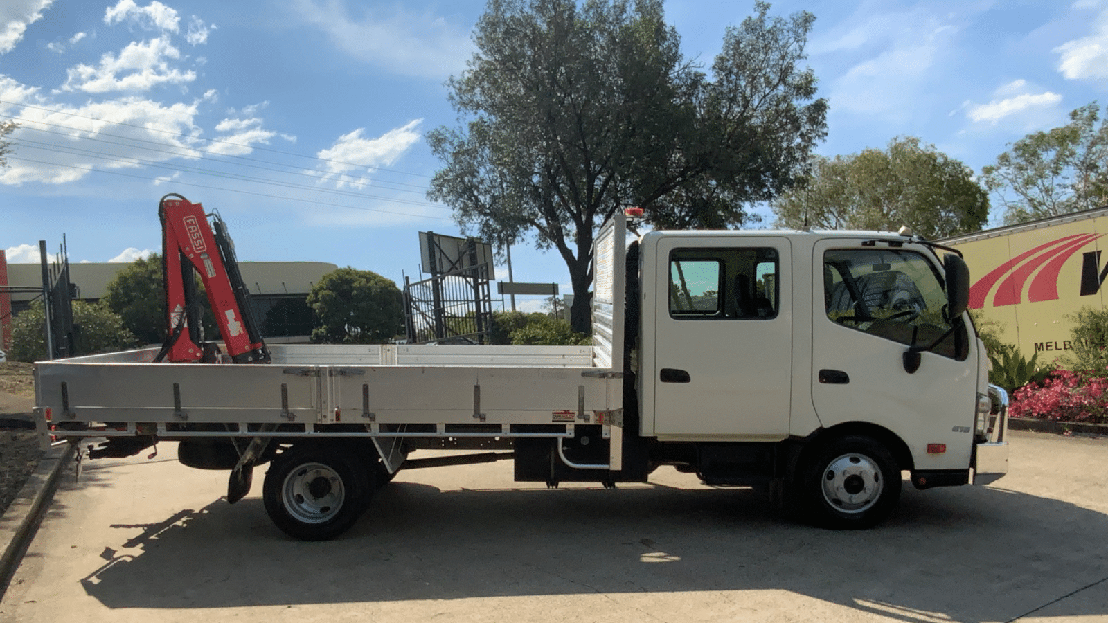 2018 Used Hino 300 Series Crane Truck