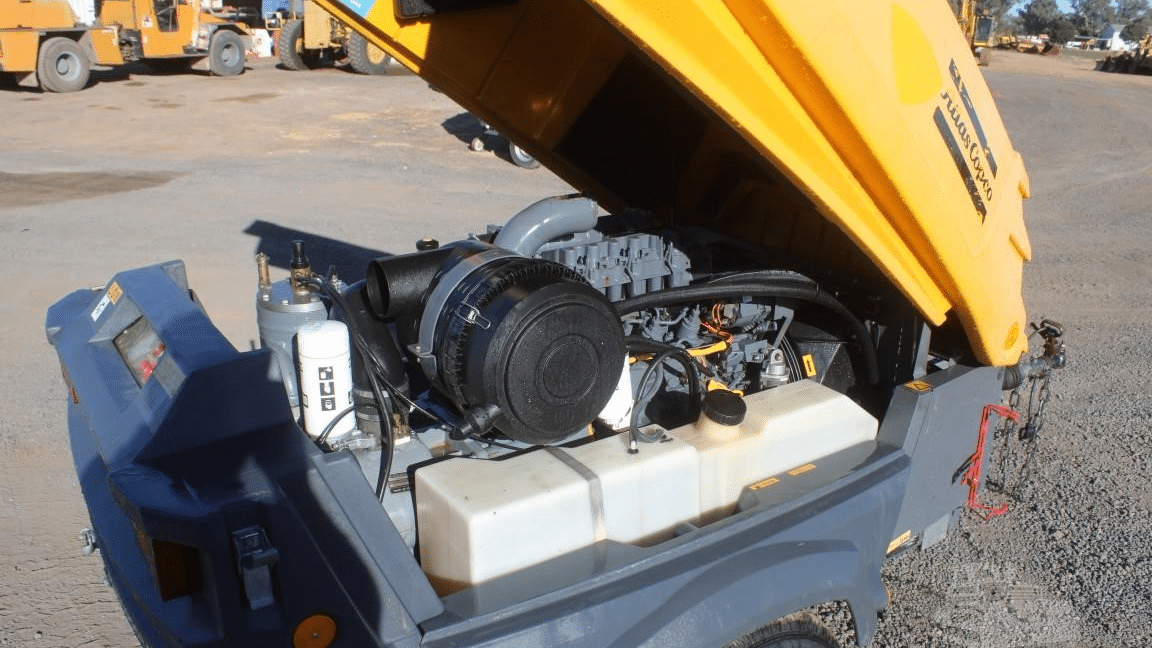 2014 Used Atlas Copco XAS185DD7 Air Compressors