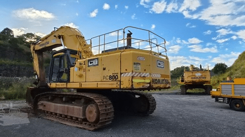 1996 Used Komatsu PC800-6 Excavators