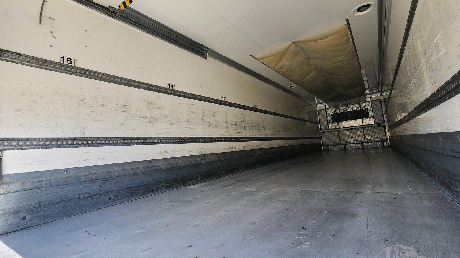 2008 Used Vawdrey Refrigerated Trailer