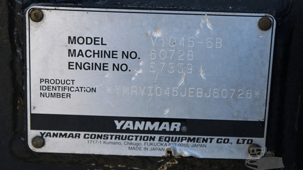 2015 Used Yanmar VIO45-6B Excavators