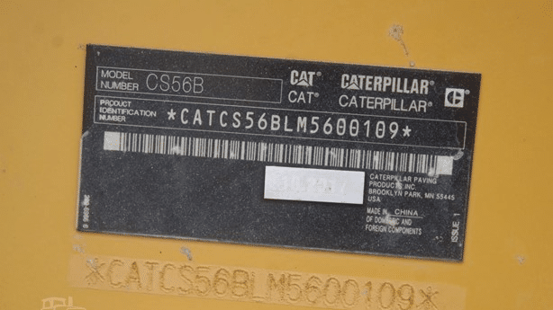 2017 Used Caterpillar CS56B Roller Compactors