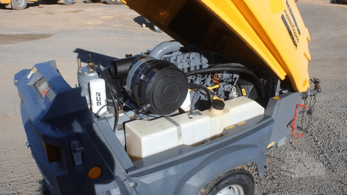 2015 Used Atlas Copco XAS185DD7 Air Compressors