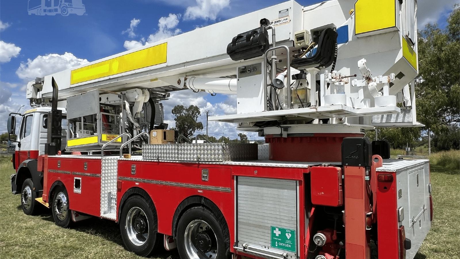 1996 Used Mercedes Benz Trucks 2435 Fire Truck