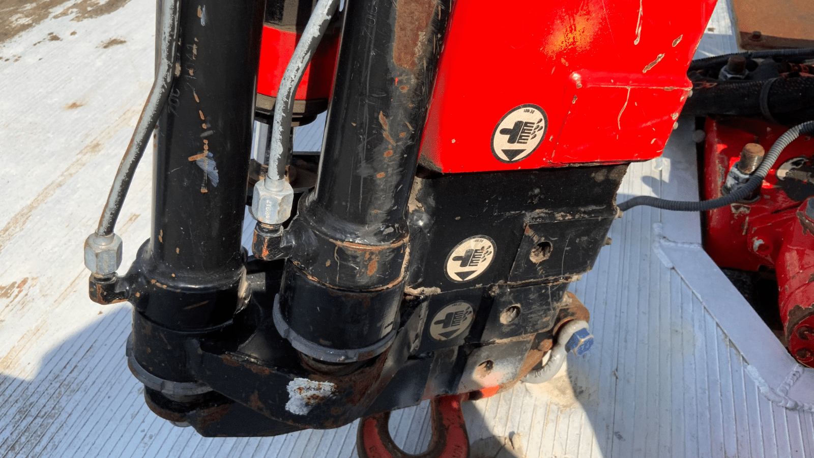 2018 Used Hino 300 Series Crane Truck