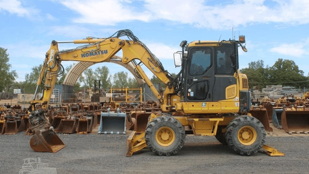 2015 Used Komatsu PW98MR-8 Excavators