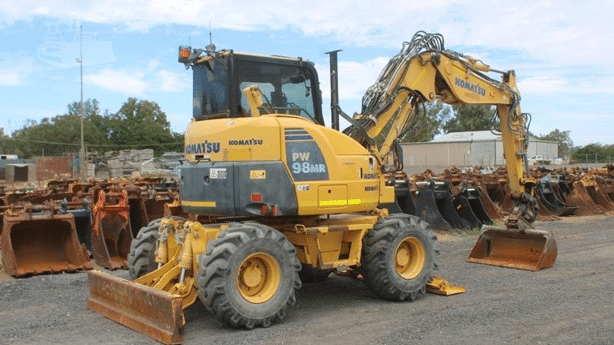 2015 Used Komatsu PW98MR-8 Excavators