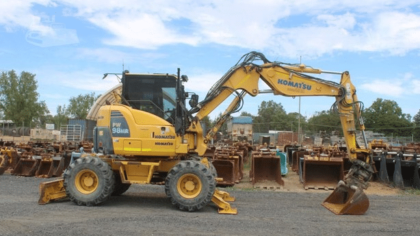 2015 Used Komatsu PW98MR-8 Excavators