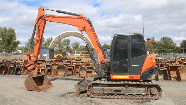 2013 Used Kubota KX080-3 Excavators