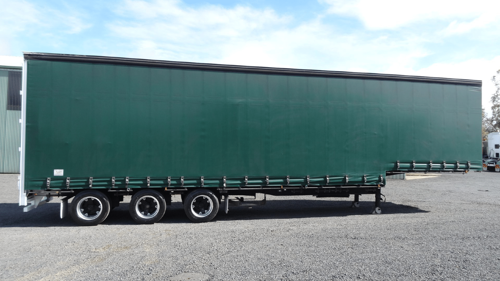 2000 Used Krueger Curtainsider