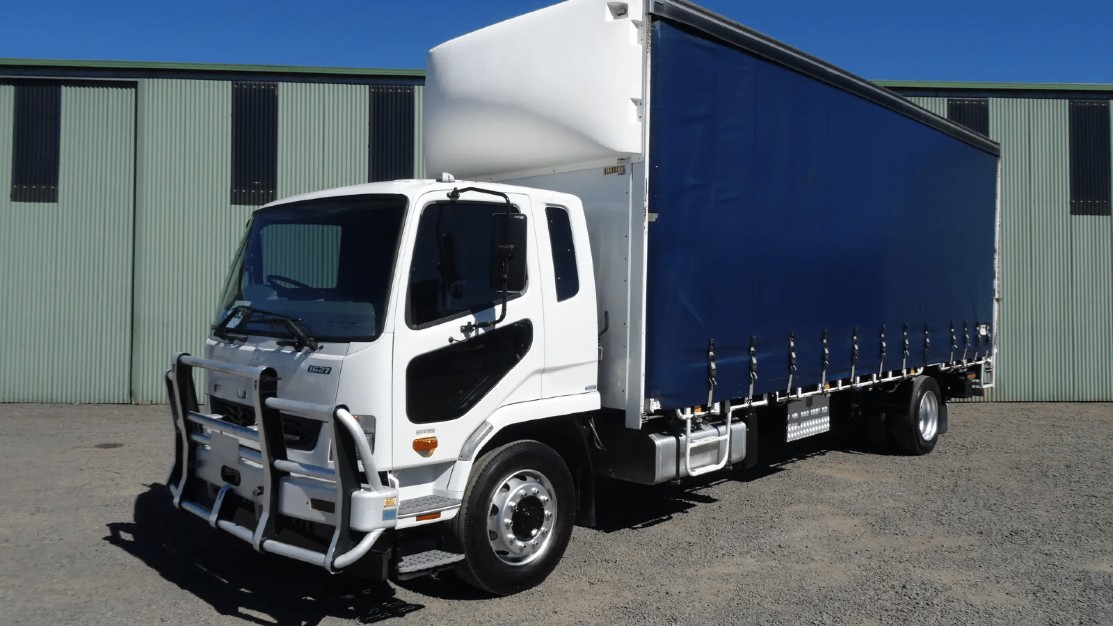 2017 Used Mitsubishi Fighter Curtainsider