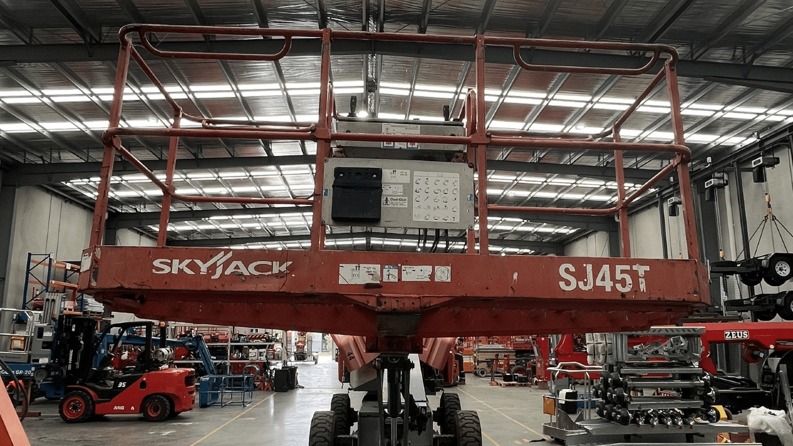 2014 Used SkyJack SJ45T Boom Lifts