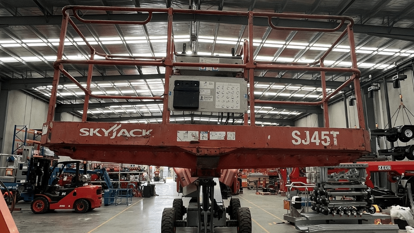 2014 Used SkyJack SJ45T Boom Lifts