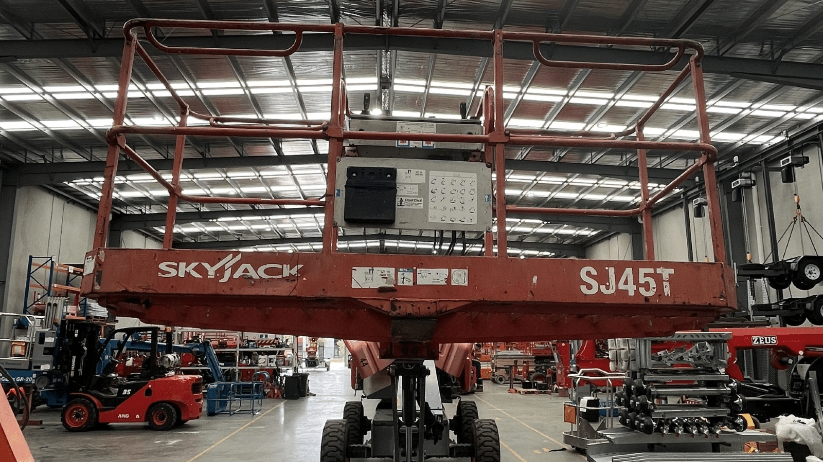 2014 Used SkyJack SJ45T Boom Lifts