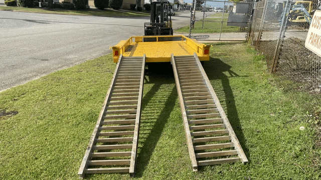 Used Polmac Plant Trailer