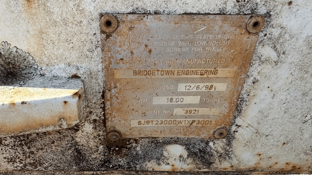 1998 Used Tag Trailer