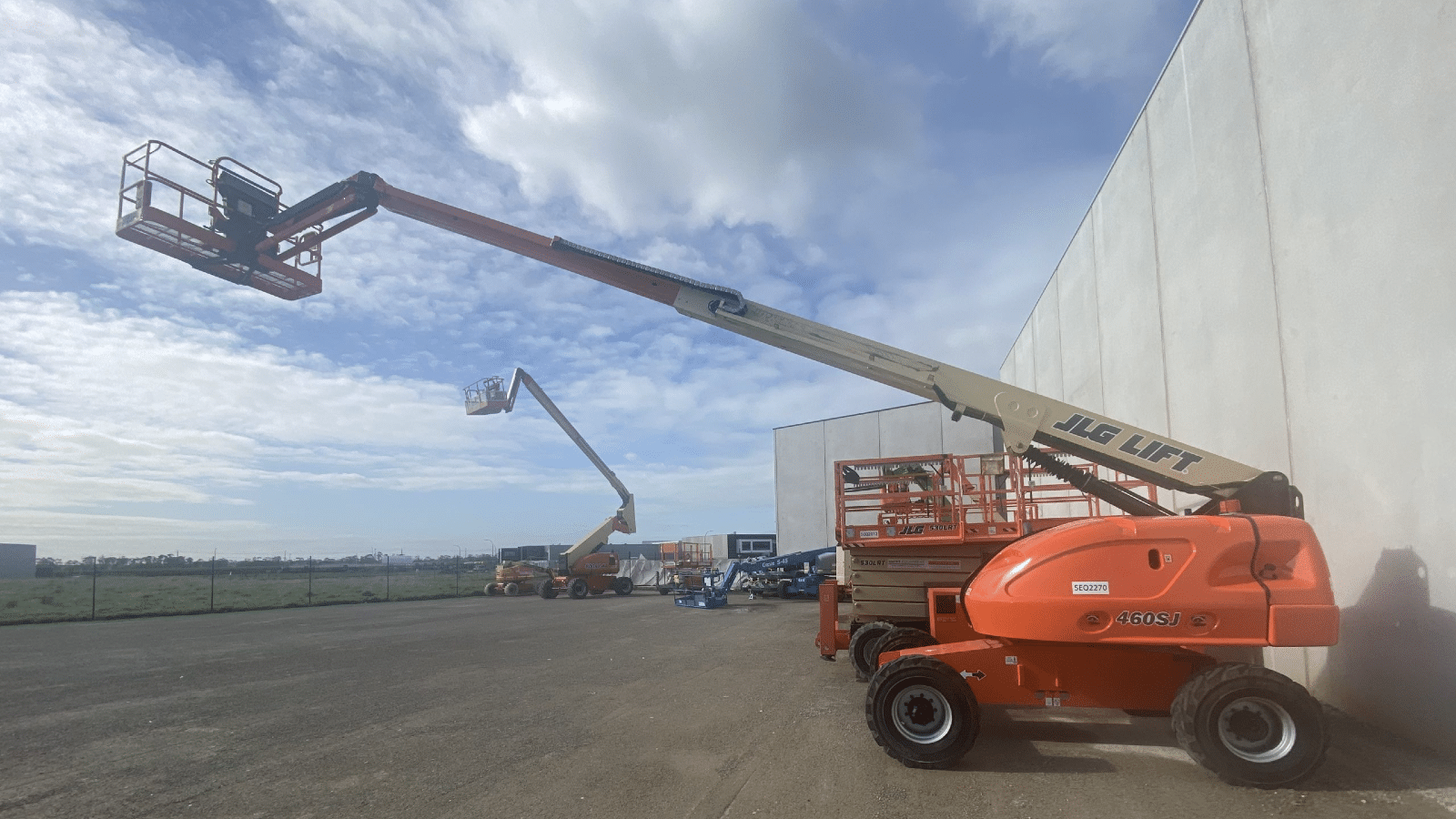 2012 Used Jlg 460SJ Boom Lifts