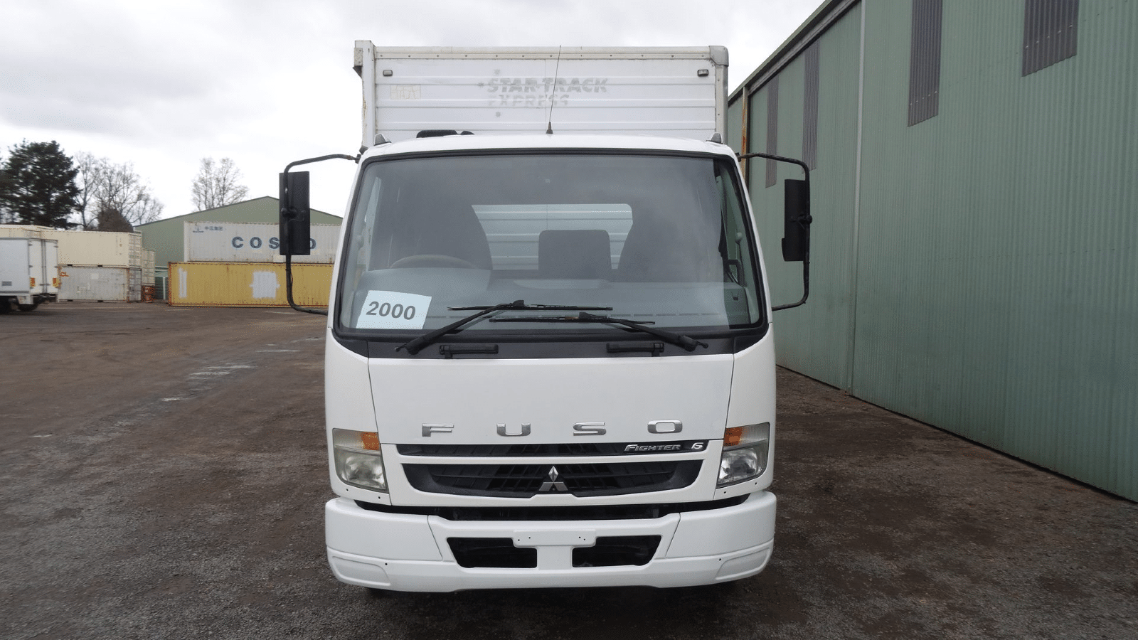 2008 Used Mitsubishi Fighter Curtainsider