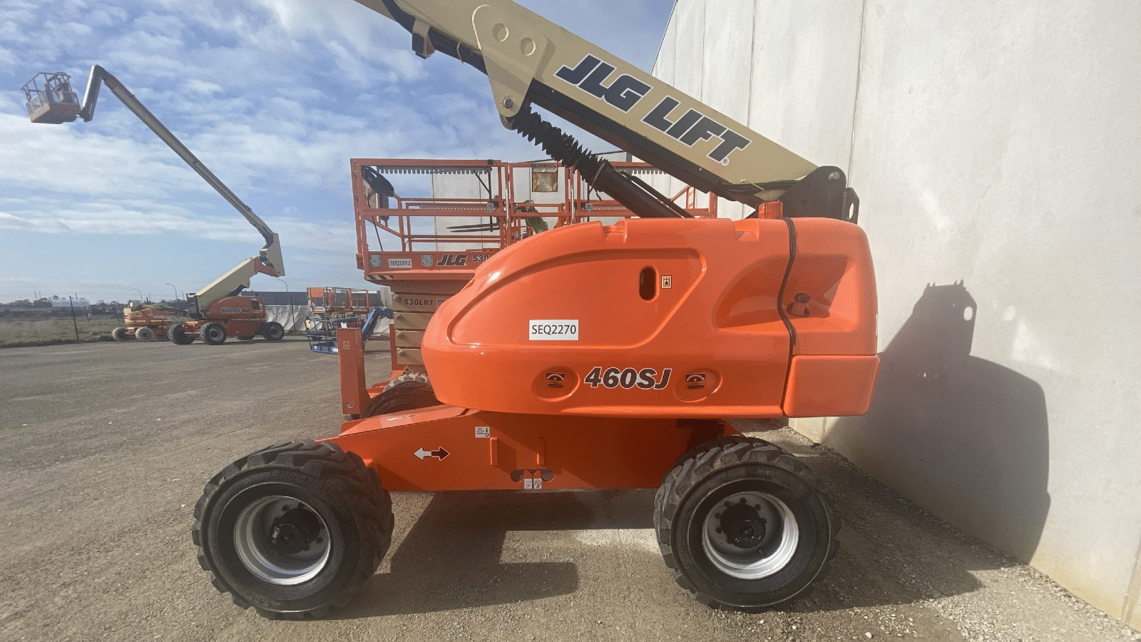 2012 Used Jlg 460SJ Boom Lifts