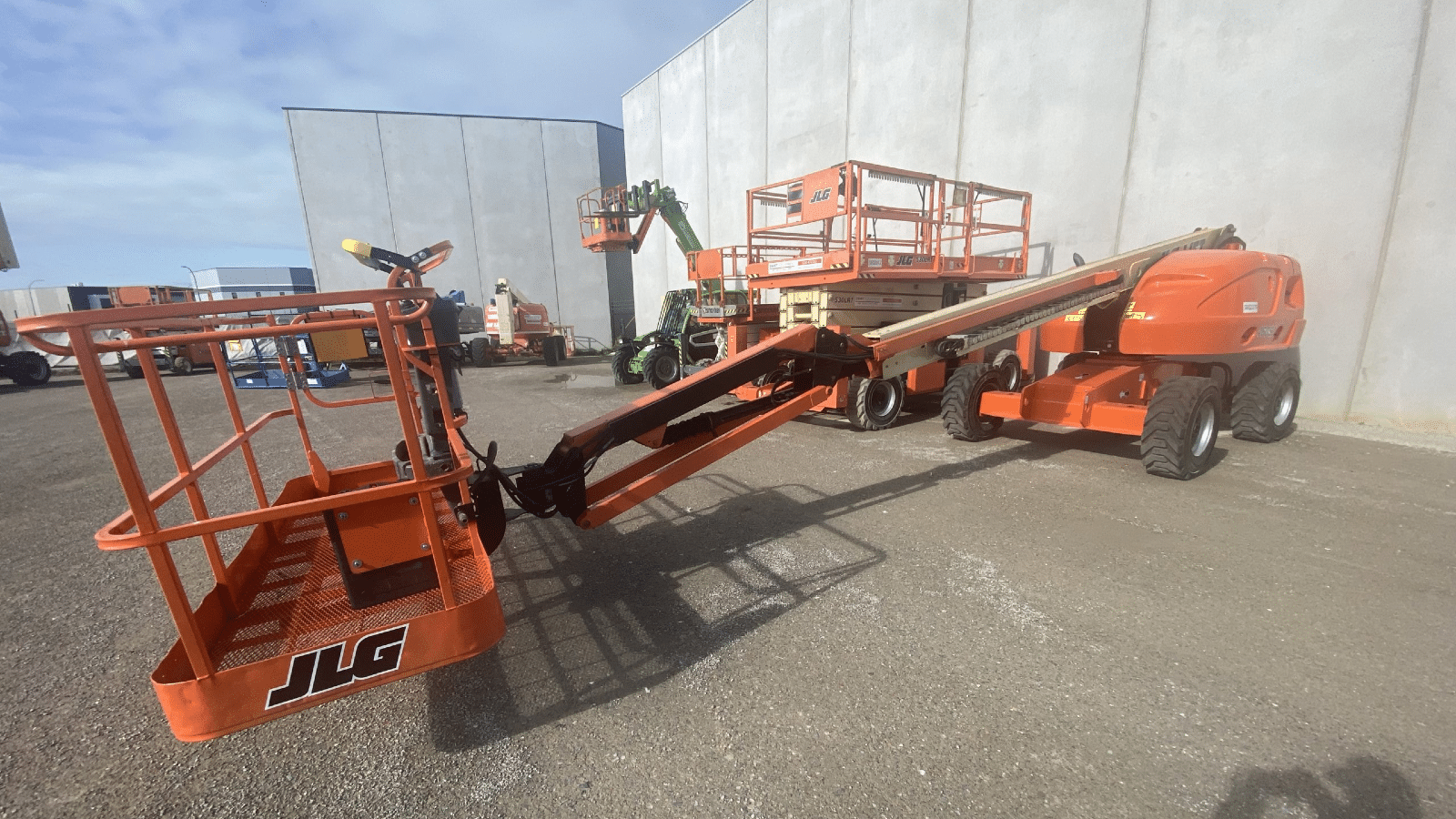 2012 Used Jlg 460SJ Boom Lifts