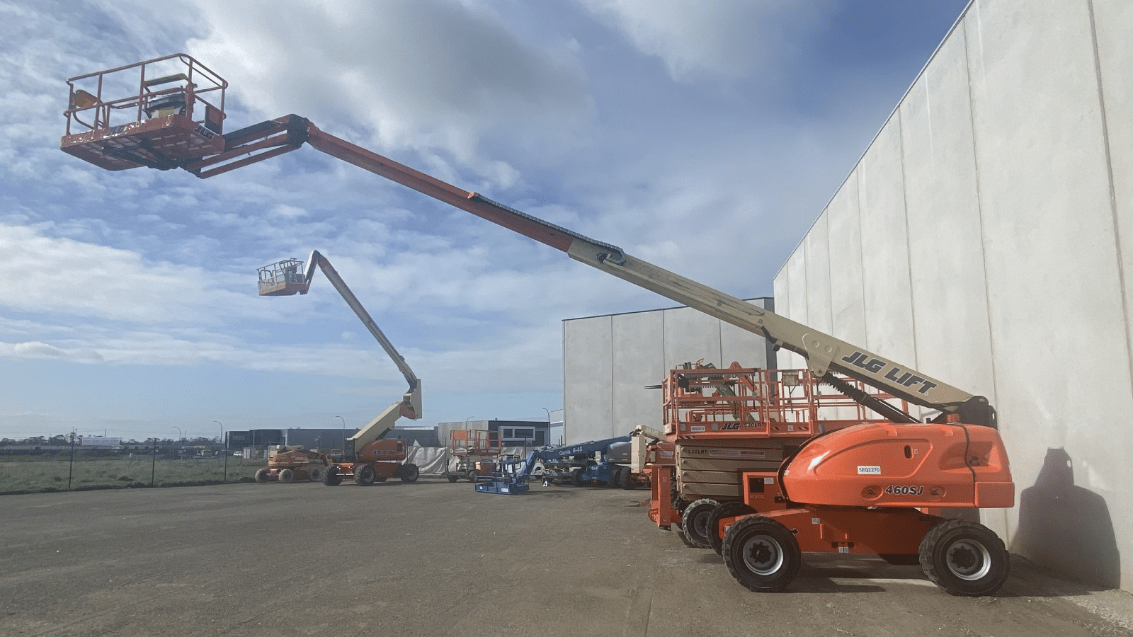 2012 Used Jlg 460SJ Boom Lifts