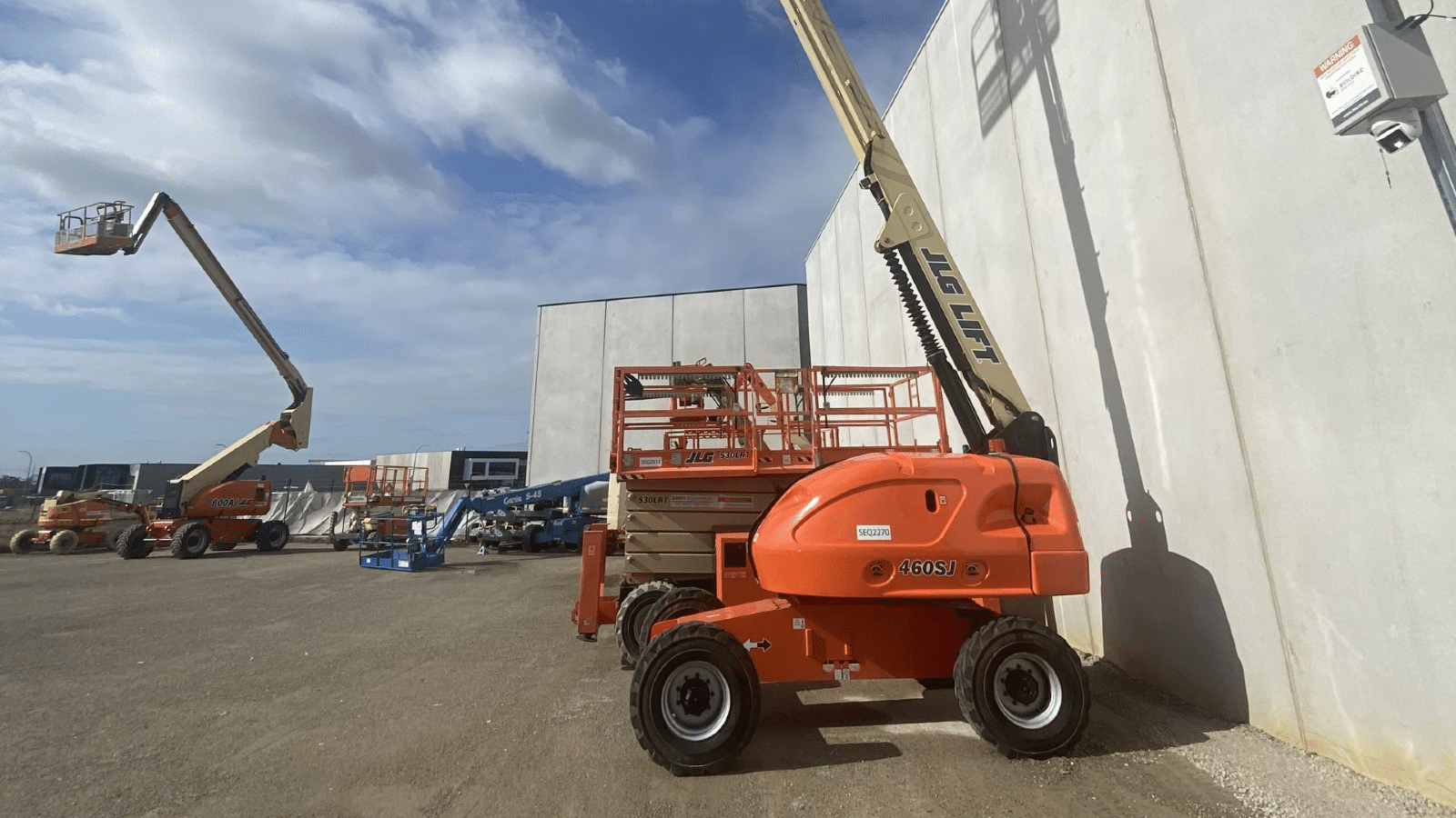 2012 Used Jlg 460SJ Boom Lifts