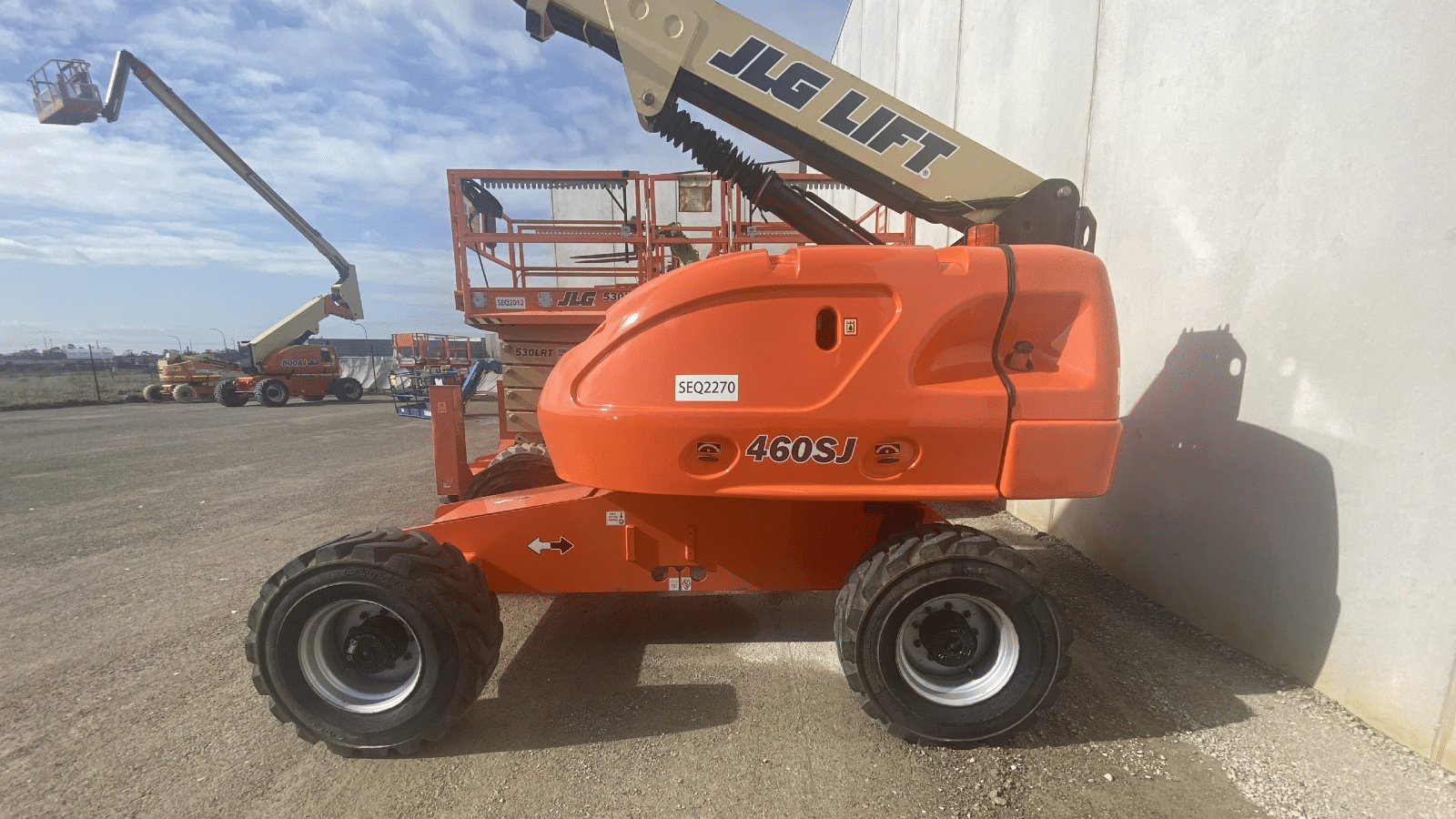 2012 Used Jlg 460SJ Boom Lifts