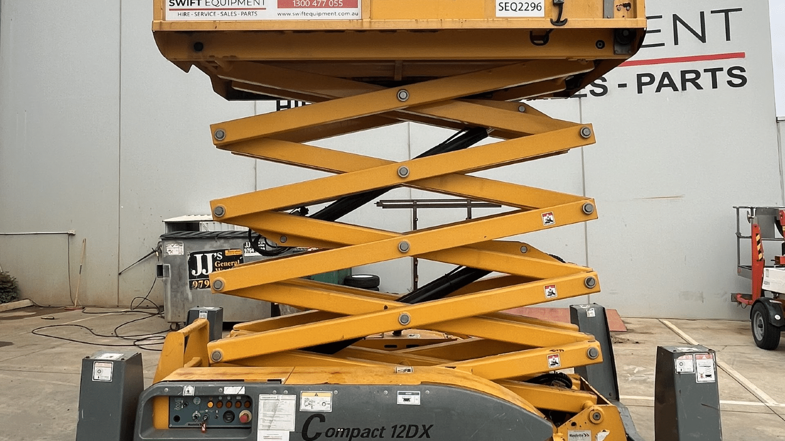 2016 Used Haulotte Compact 12DX Scissor Lifts