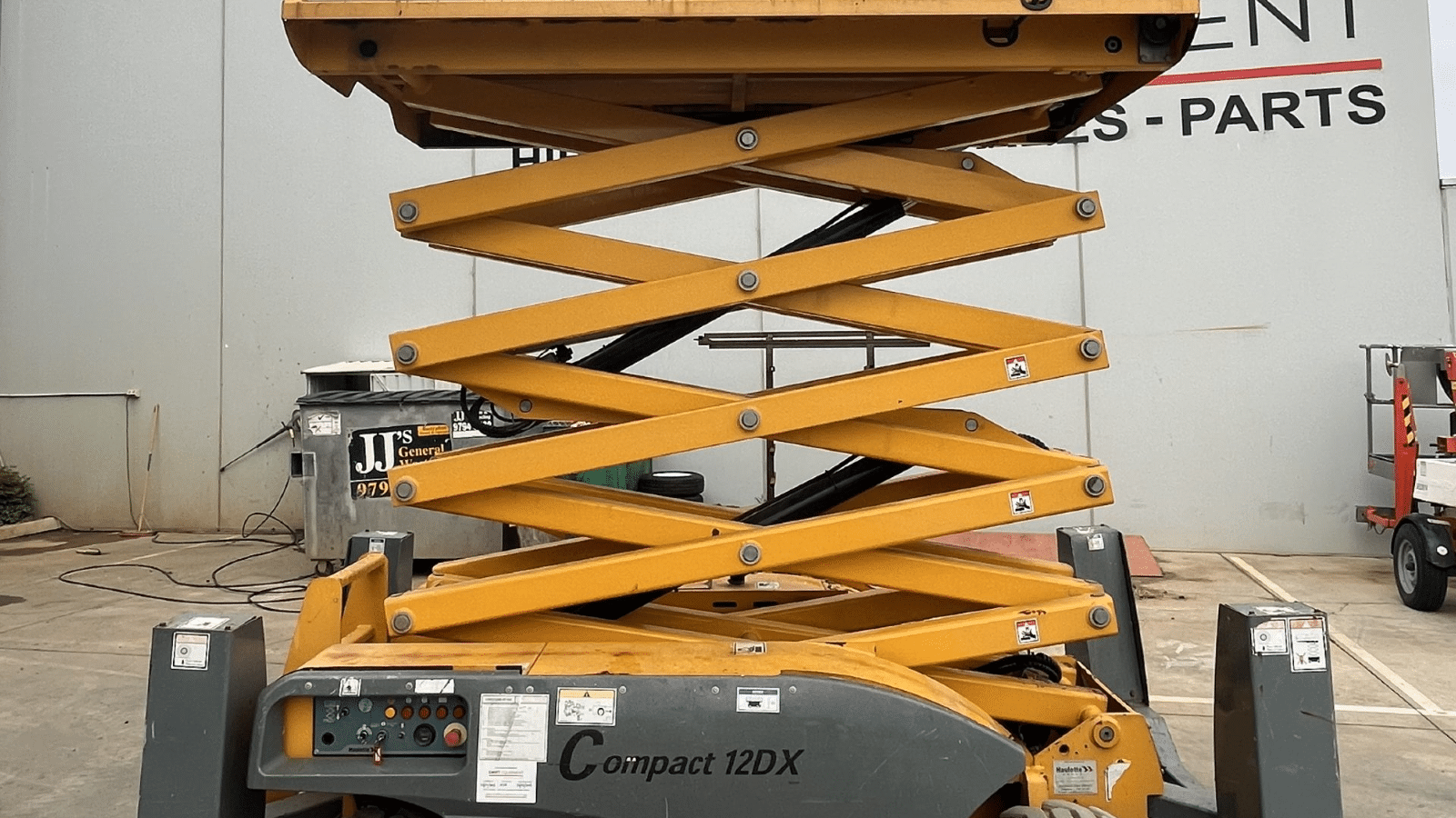 2016 Used Haulotte Compact 12DX Scissor Lifts