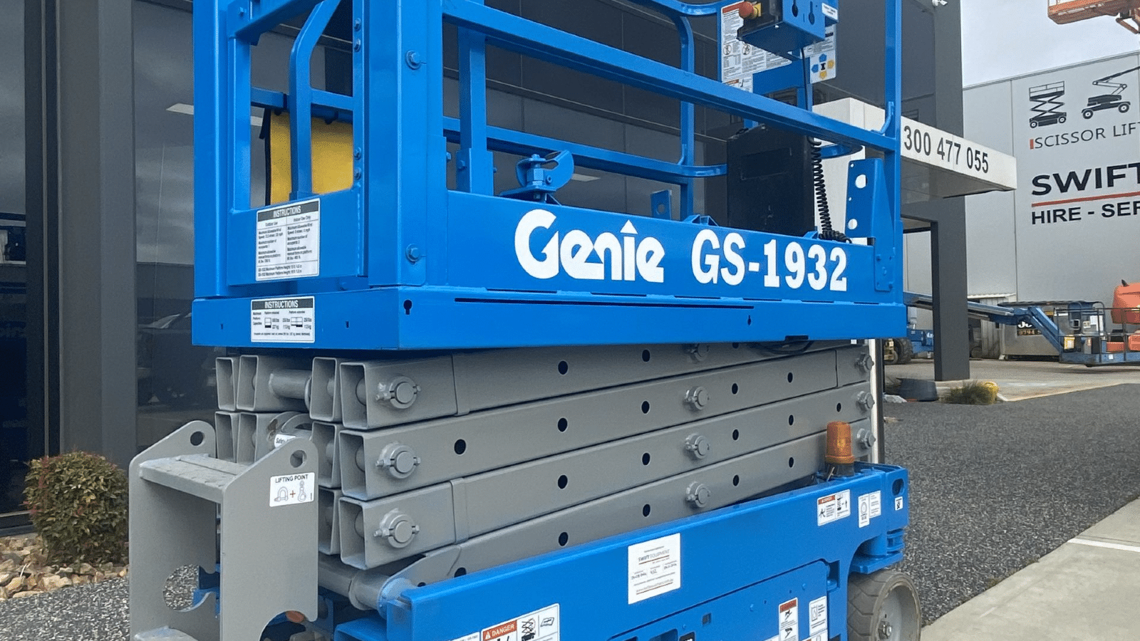 2008 Used Genie GS1932 Scissor Lifts
