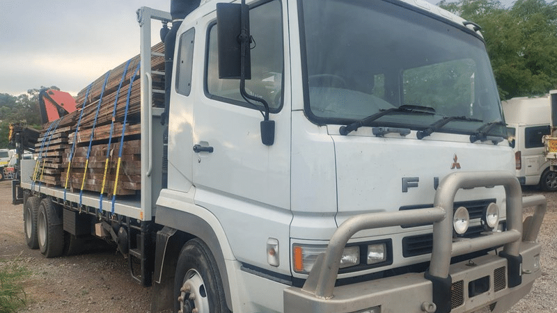 2008 Used Fuso FV Crane Truck