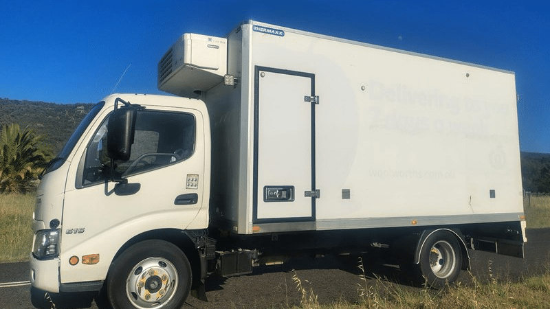 2021 Used Hino 300 Series Refrigerated Truck
