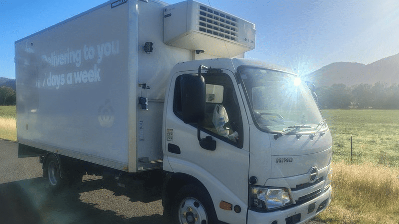 2021 Used Hino 300 Series Refrigerated Truck
