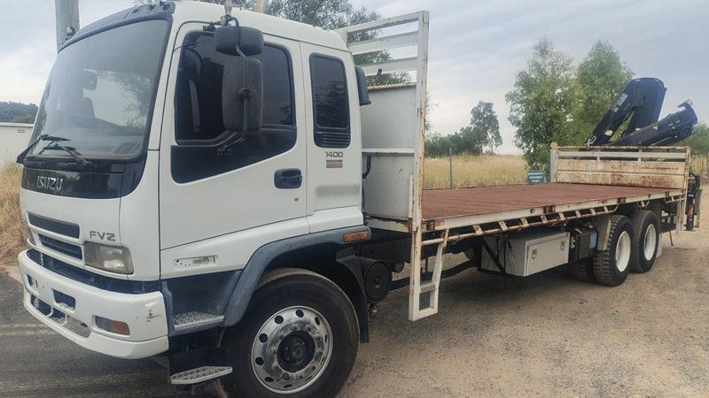 2005 Used Isuzu F-Series Crane Truck