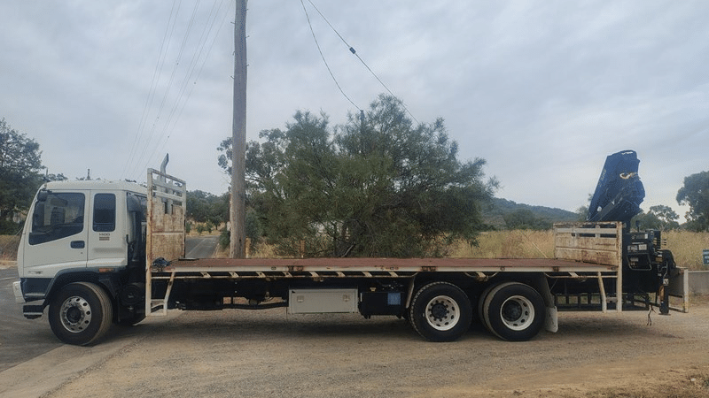 2005 Used Isuzu F-Series Crane Truck