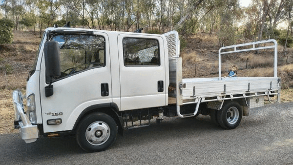 2017 Used Isuzu NNR45-150 Tray