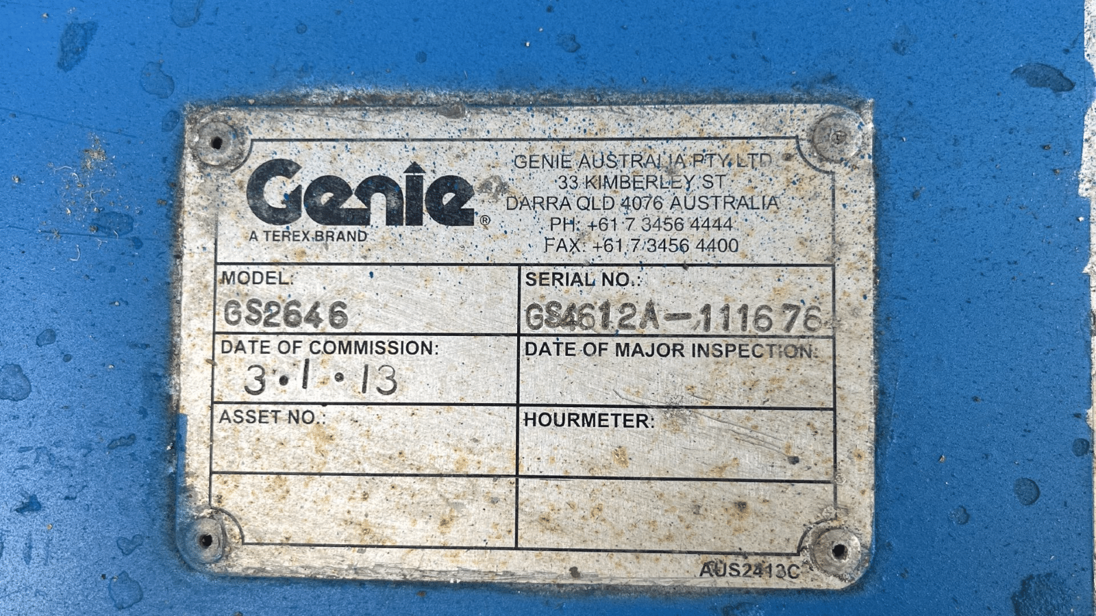 2012 Used Genie GS-2646 Scissor Lifts