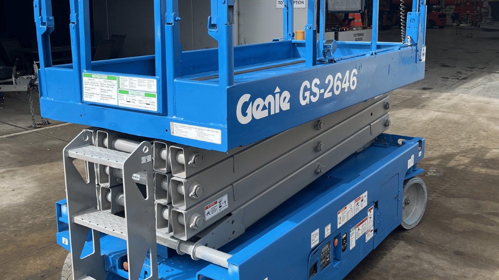 2012 Used Genie GS-2646 Scissor Lifts