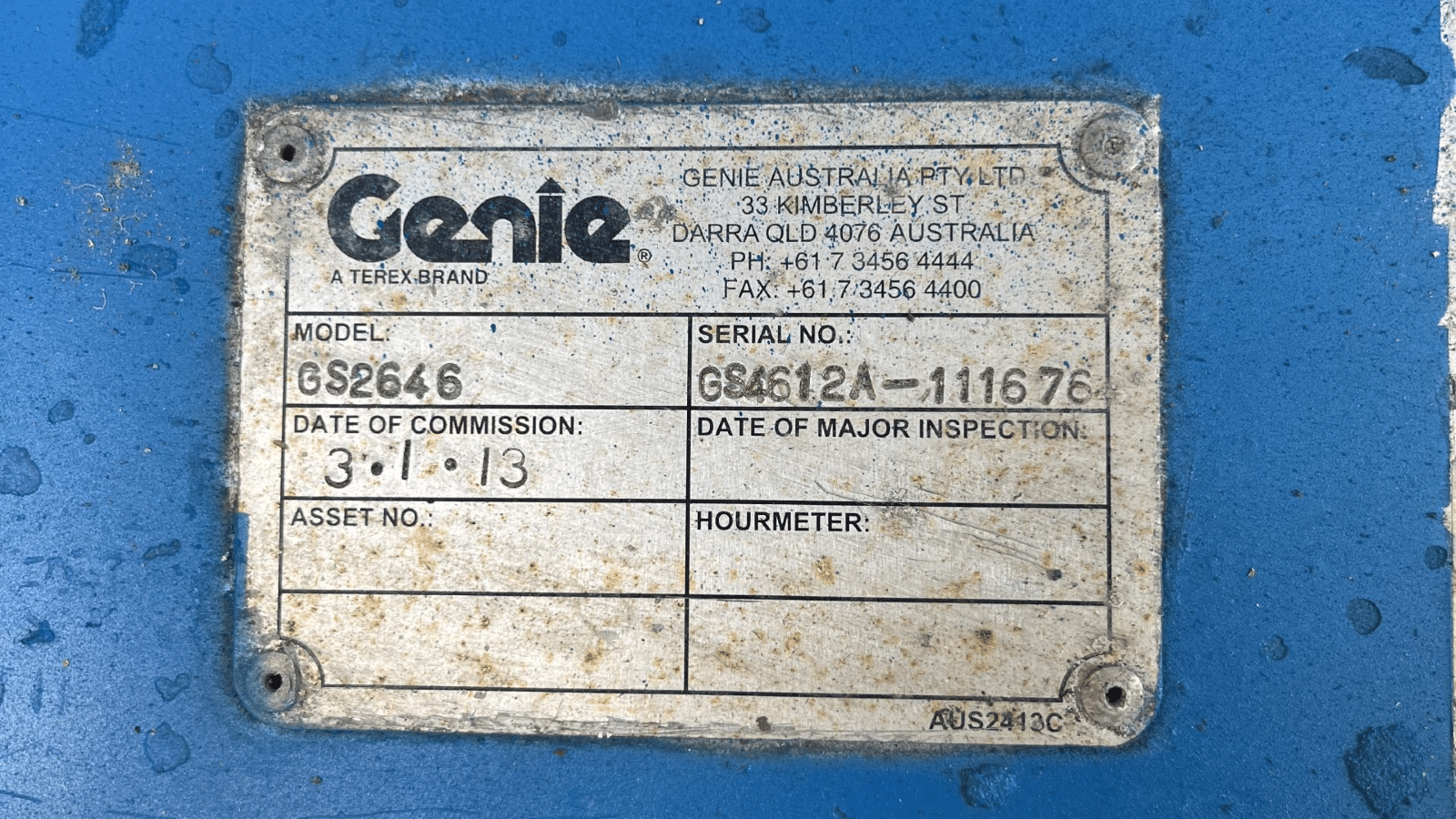 2012 Used Genie GS-2646 Scissor Lifts